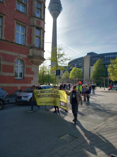 Klimastreik im April 2025 (Demozug)