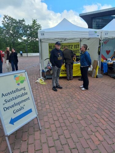 Nachhaltigkeitstag an der HHU 9. Juni 2026 Stand in Aktion