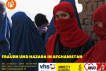 Vortrag "Frauen und Hazara" in Afghanistan a