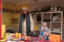 Am 10.12.25 auf dem Düsseldorfer Weihnachtsmarkt - Stand